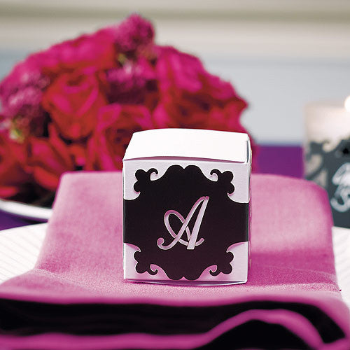 LASER EXPRESSIONS PERSONALIZED MONOGRAM BAROQUE BOX WRAPS - AyaZay Wedding Shoppe