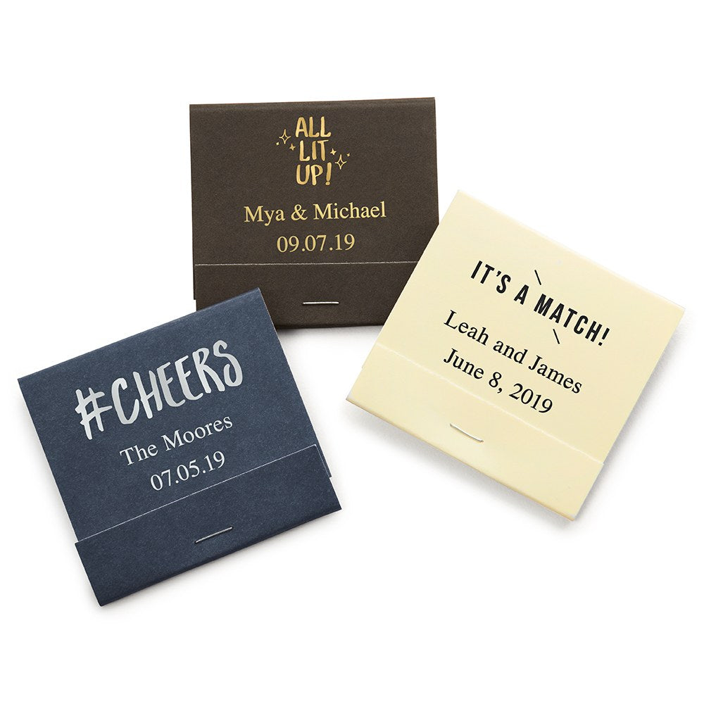 PERSONALIZED MATCHBOOK - AyaZay Wedding Shoppe