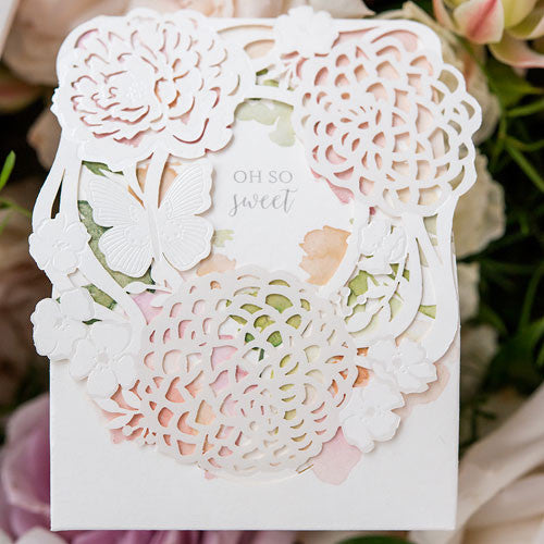 FLORAL GARDEN FAVOUR BOX (10/pkg) - AyaZay Wedding Shoppe