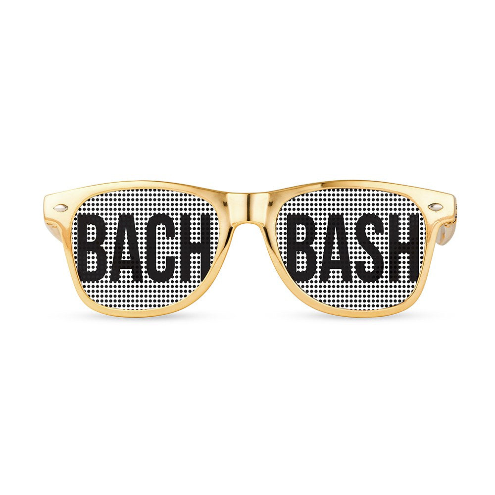 WEDDING PARTY PINHOLE SUNGLASSES - BACH BASH