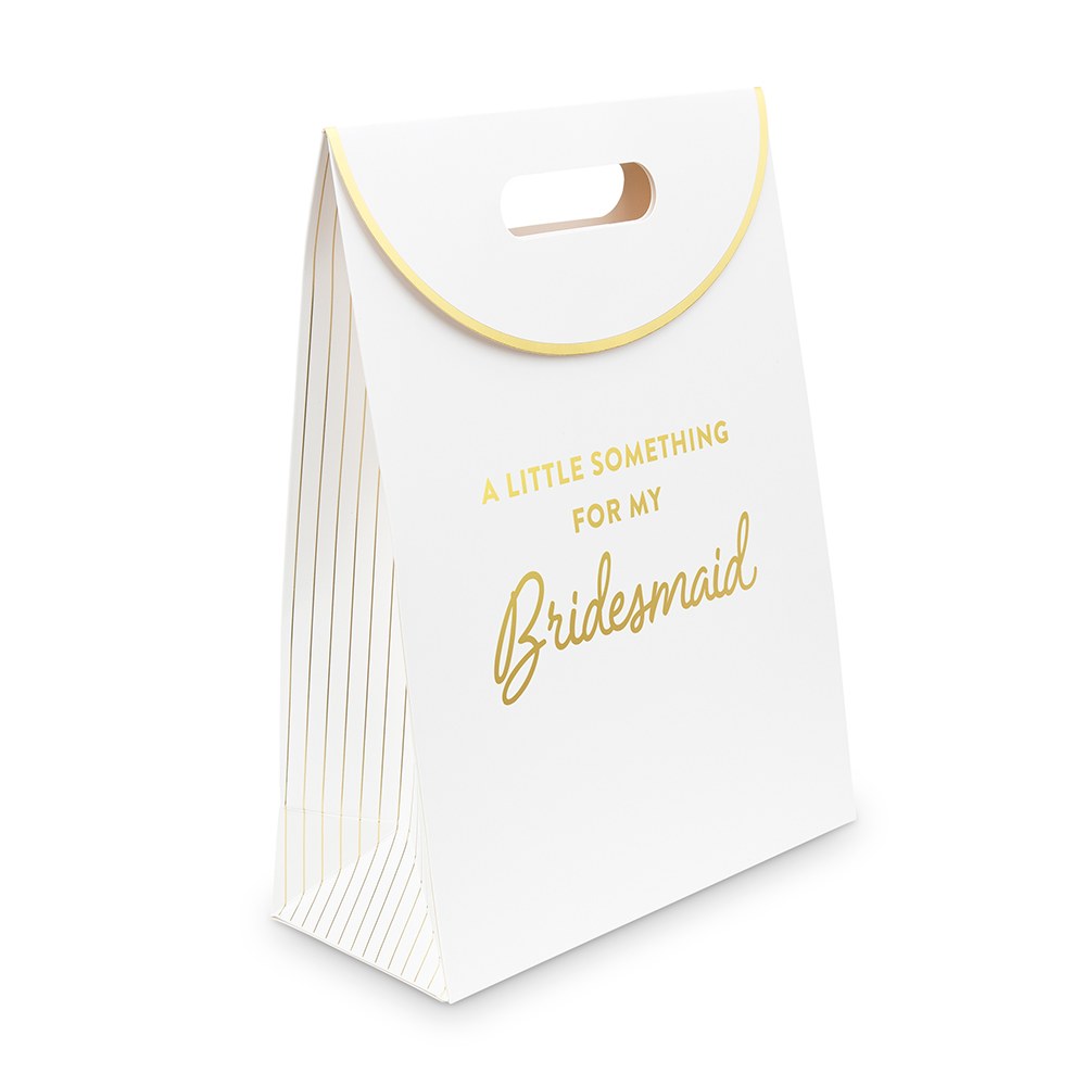 PAPER GIFT BAG WITH HANDLES - FOR MY BRIDESMAID - AyaZay Wedding Shoppe