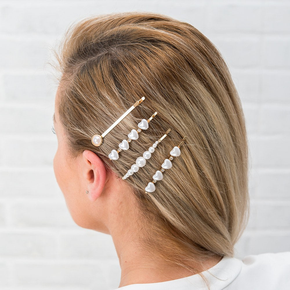 CUSTOM BRIDAL PARTY HAIR CLIPS - I DO CREW - AyaZay Wedding Shoppe