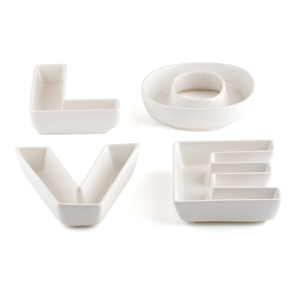 "LOVE" PLATES SET - AyaZay Wedding Shoppe