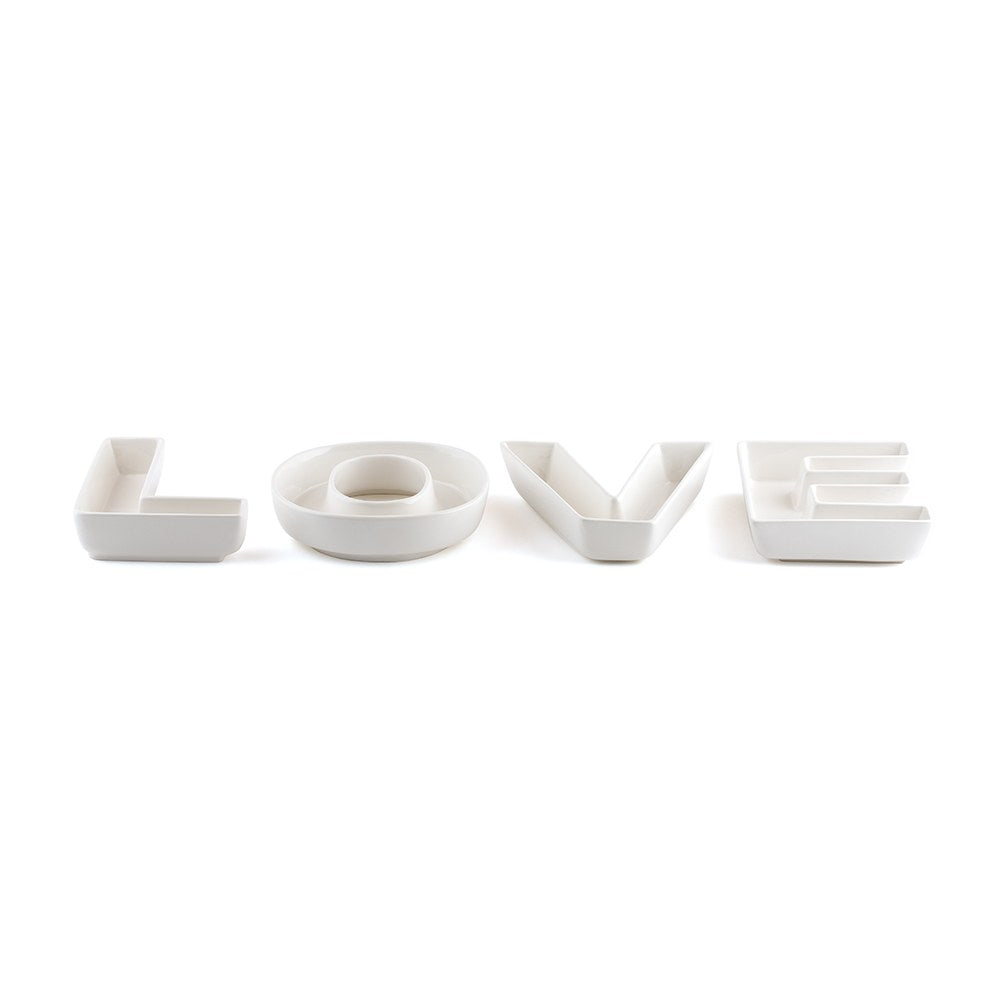 "LOVE" PLATES SET - AyaZay Wedding Shoppe