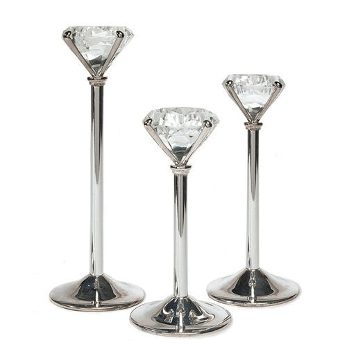 DIAMOND SHAPED TEALIGHT HOLDERS - AyaZay Wedding Shoppe