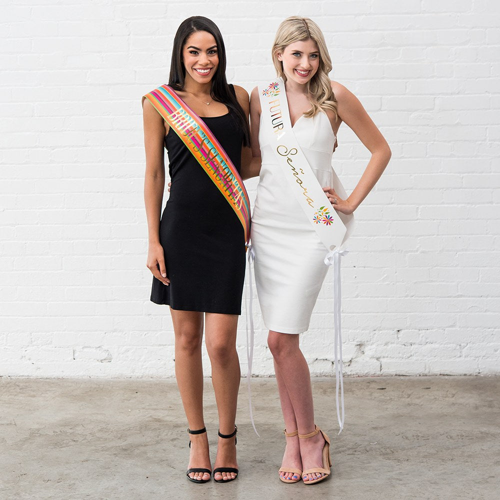 PAPER BACHELORETTE PARTY SASH - FINAL FIESTA - AyaZay Wedding Shoppe