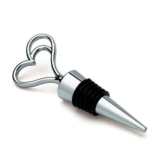 "FUSED IN LOVE" DOUBLE HEART BOTTLE STOPPER - AyaZay Wedding Shoppe