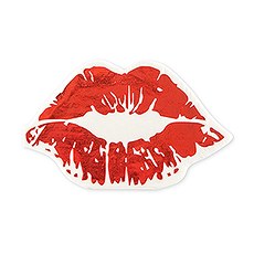 RED LIPS PAPER PARTY NAPKINS - SET OF 20 - AyaZay Wedding Shoppe