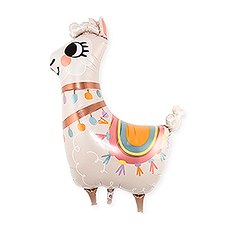 MYLAR FOIL PARTY BALLOON DECORATION - LLAMA - AyaZay Wedding Shoppe