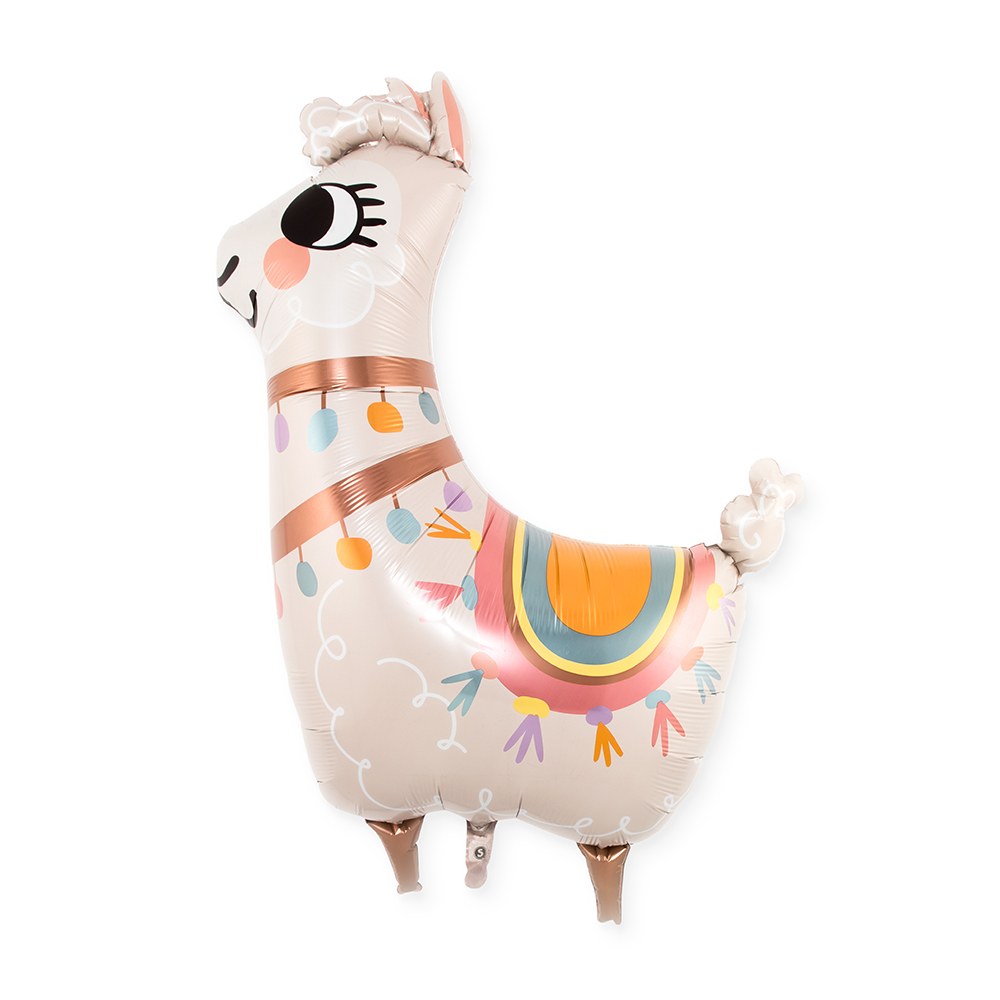 MYLAR FOIL PARTY BALLOON DECORATION - LLAMA - AyaZay Wedding Shoppe