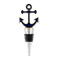 NAVY ANCHOR BOTTLE STOPPER - AyaZay Wedding Shoppe