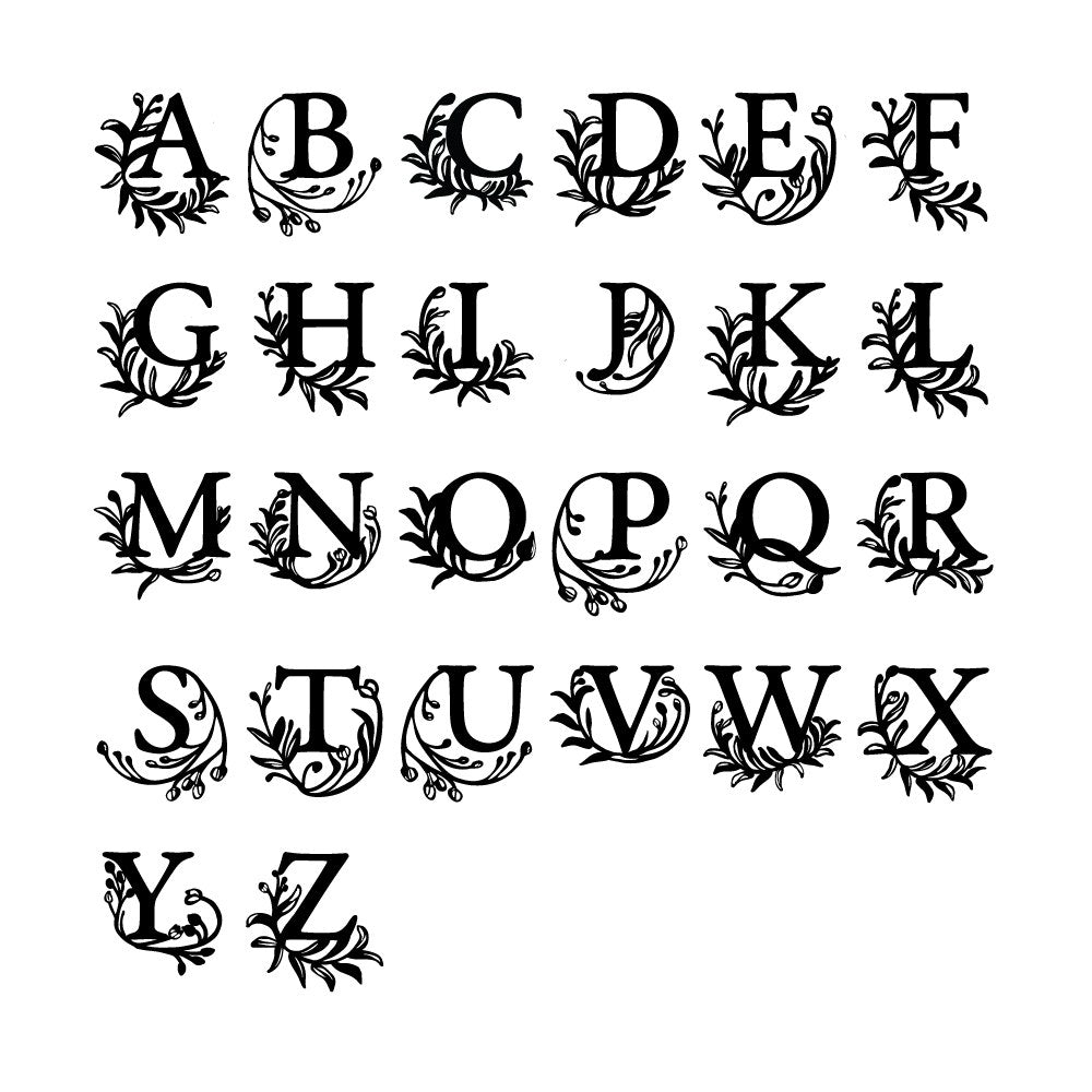 PERSONALIZED FOIL PRINTED PAPER NAPKINS - Modern Fairy Tale Initial
(50/pkg)