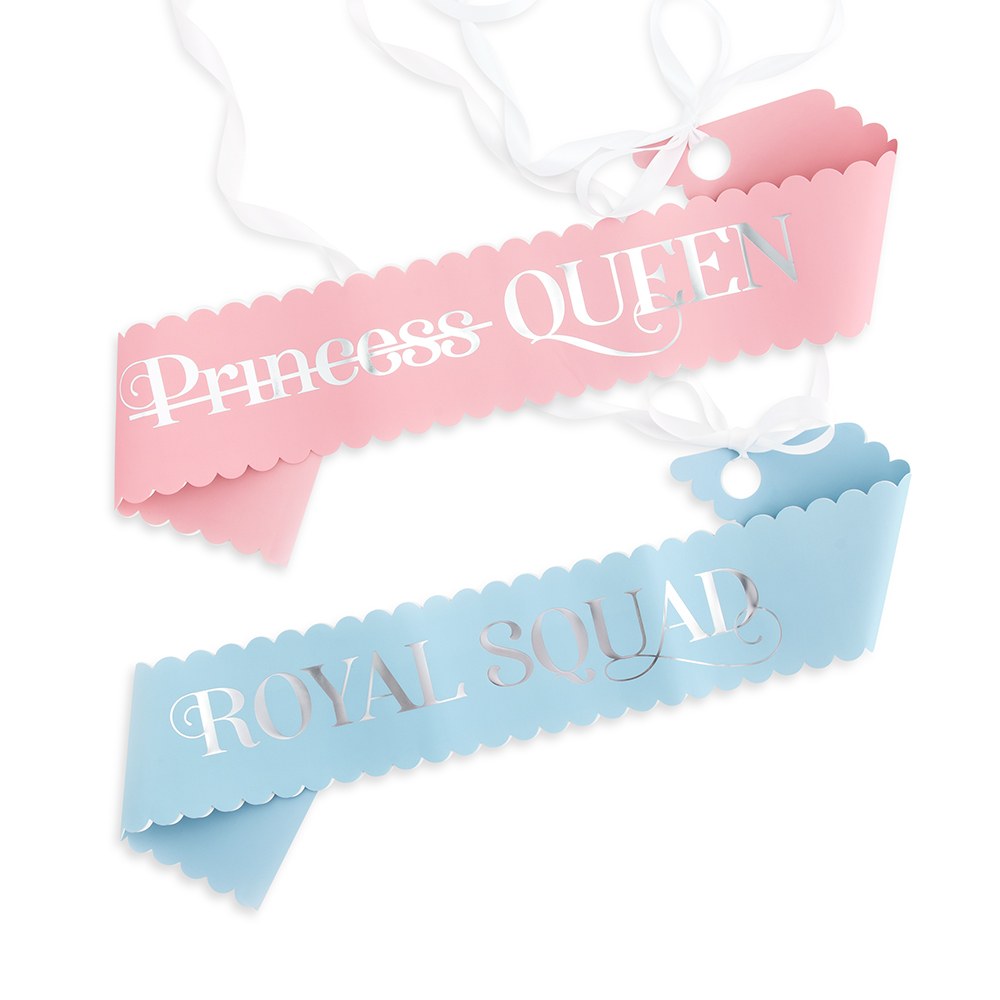PAPER BACHELORETTE PARTY SASH - PARTY LIKE A PRINCESS