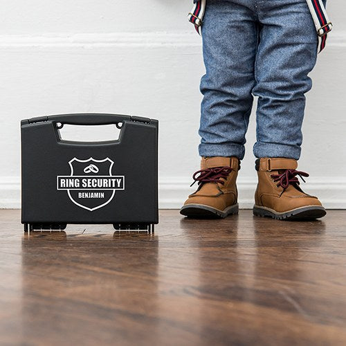 PERSONALIZED RING BRIEFCASE - RING SECURITY - AyaZay Wedding Shoppe