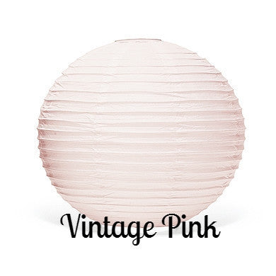 MEDIUM (16 in.) ROUND PAPER LANTERN - AyaZay Wedding Shoppe