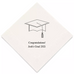 PERSONALIZED FOIL PRINTED PAPER NAPKINS - Graduation  (50/pkg) - AyaZay Wedding Shoppe