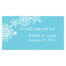 WINTER FINERY SMALL TICKET (120 /pkg) - AyaZay Wedding Shoppe