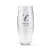 PERSONALIZED STEMLESS TOASTING CHAMPAGNE FLUTES