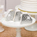 DIAMOND FAVOR BOX WITH METALLIC GOLD OR SILVER (10/pkg) - AyaZay Wedding Shoppe