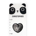 PERSONALIZED PANDA BEAR CHILDREN'S GROWTH CHART & FRAME - AyaZay Wedding Shoppe