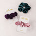 WOMEN'S CUSTOM BRIDAL PARTY SCRUNCHIE - I DO CREW - AyaZay Wedding Shoppe