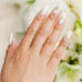 ADHESIVE BACHELORETTE PARTY NAIL STICKERS - GOLD BRIDE SQUAD - AyaZay Wedding Shoppe