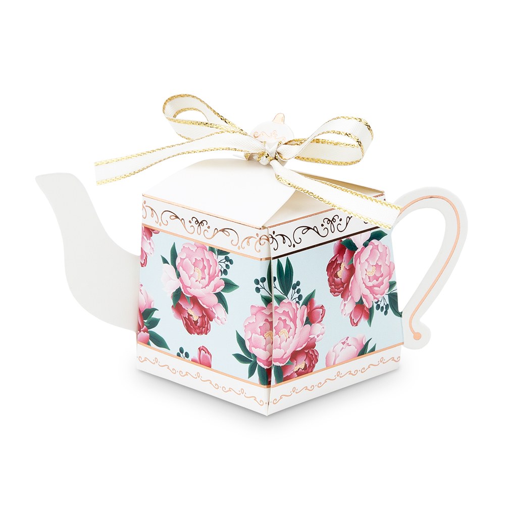 Teapot Favor Boxes - Tea Party Theme