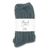 COZY SHERPA LINED CABLE KNIT SLIPPER SOCKS - THANK YOU WRAP - AyaZay Wedding Shoppe