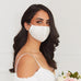 LUXURY REUSABLE, WASHABLE CLOTH FACE MASK WITH FILTER POCKET - BRIDAL BOUTIQUE - AyaZay Wedding Shoppe