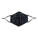 LUXURY REUSABLE, WASHABLE CLOTH FACE MASK WITH FILTER POCKET - SAPPHIRE BLUE - AyaZay Wedding Shoppe