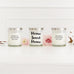 PERSONALIZED GLASS JAR GIFT CANDLE WITH LID - HOME SWEET HOME - AyaZay Wedding Shoppe