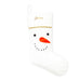 CUSTOM EMBROIDERED PLUSH CHRISTMAS STOCKING - SNOWMAN