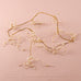 PEARL & VINTAGE GOLD WIRE ORNAMENTAL GARLAND - AyaZay Wedding Shoppe