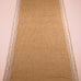 BURLAP AISLE RUNNER WITH DELICATE LACE BORDER - AyaZay Wedding Shoppe