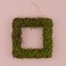 FAUX MOSS AND WICKER SQUARE FRAME - AyaZay Wedding Shoppe