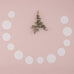 WHITE CIRCLE SEWN PAPER GARLAND - AyaZay Wedding Shoppe