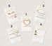 CUSTOM BRIDAL PARTY HAIR CLIPS - BRIDE TRIBE - AyaZay Wedding Shoppe