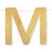 MR. & MRS. GOLD GLITTER WEDDING BANNER - AyaZay Wedding Shoppe