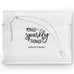 RECTANGULAR ACRYLIC TRAY - RINGS + SPARKLY THINGS PRINTING - AyaZay Wedding Shoppe