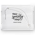RECTANGULAR ACRYLIC TRAY - RINGS + SPARKLY THINGS PRINTING - AyaZay Wedding Shoppe