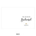 SPARKLE THANK YOU CARD WITH FOLD - AyaZay Wedding Shoppe