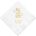 "ALL LIT UP" PRINTED BEVERAGE NAPKINS (50/pkg) - AyaZay Wedding Shoppe