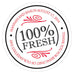100% FRESH SMALL STICKER - AyaZay Wedding Shoppe