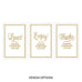 CELEBRATION SCRIPT LARGE RECTANGULAR TAG - AyaZay Wedding Shoppe