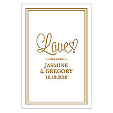 CELEBRATION SCRIPT LARGE RECTANGULAR TAG - AyaZay Wedding Shoppe