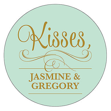 CELEBRATION SCRIPT SMALL STICKER - AyaZay Wedding Shoppe