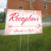 REEF CORAL DIRECTIONAL SIGN - AyaZay Wedding Shoppe