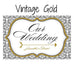 LOVE BIRD DAMASK WEDDING DIRECTIONAL SIGN - AyaZay Wedding Shoppe