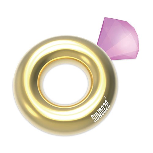 DIAMOND RING INFLATABLE POOL FLOAT - AyaZay Wedding Shoppe