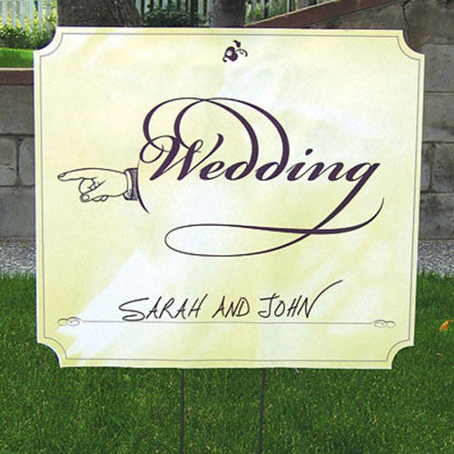 WEDDING DIRECTIONAL SIGNS - AyaZay Wedding Shoppe